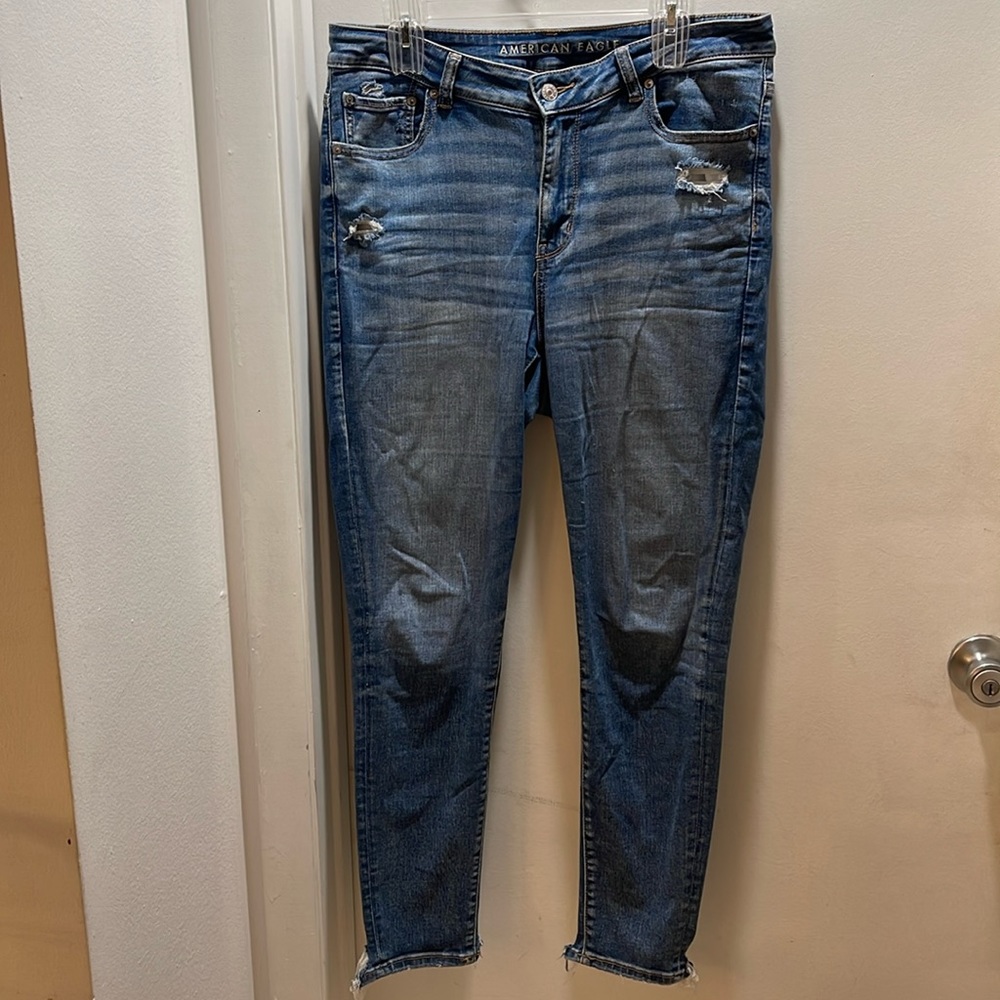 AE next level high waisted jeggins